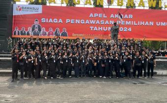 Pemilu di depan Mata, Bawaslu Se-Jawa Timur Gelar Apel Akbar Siaga Pengawasan Pemilu Serentak 2024